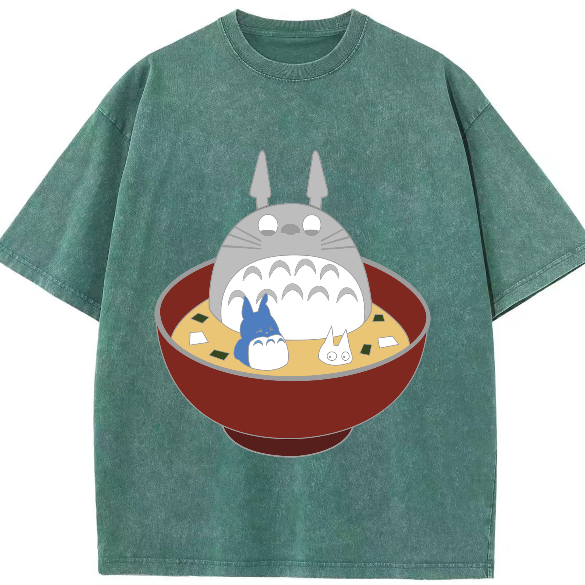 （画像用） となりのトトロ 草壁メイ 草壁サツキ My Neighbor Totoro Satsuki Kusakabe Mei Kusakabe 綿100% ヴィンテージ風 半袖Tシャツ（フロントプリント）